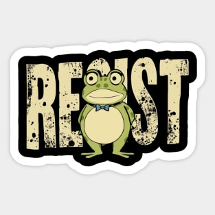 Portland-Frog Sticker